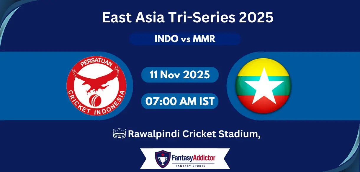 INDO vs MMR 7th T20I Prediction: Playing XI, Pitch Report & Head-to-Head - East Asia Tri-Series 2025